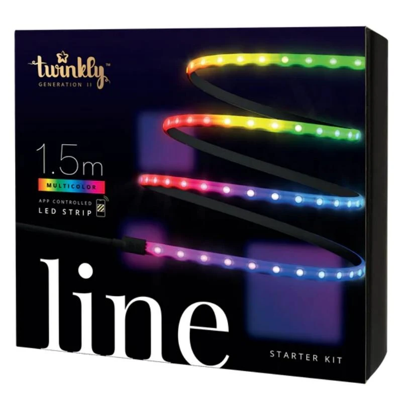 Twinkly Line 90 LED išmanioji juosta, 1.5 m, RGB LED