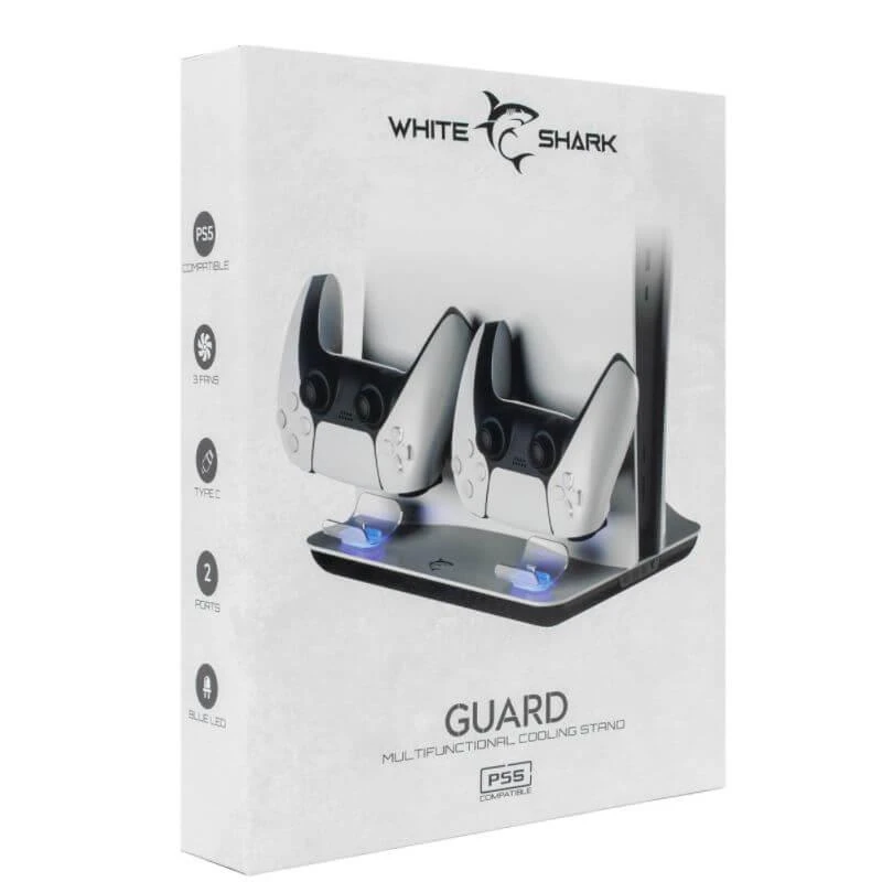 White Shark Guard, Daugiafunkcinis PS5 konsolės aušinimo stovas