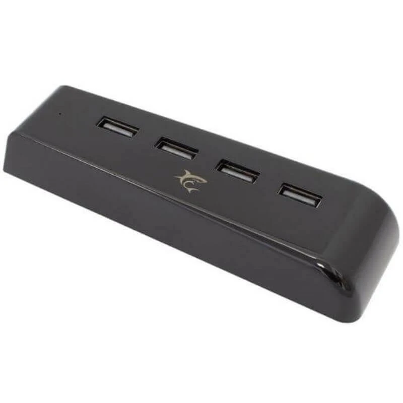 White Shark Cross USB šakotuvas su keturiomis jungtimis
