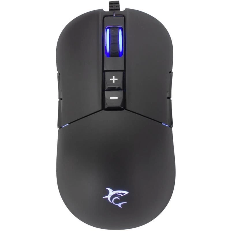 Žaidimų pelė White Shark Arthur, 10000 DPI, 9 mygtukai, su RGB pašvietimu