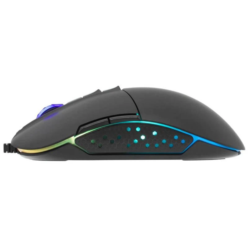 Žaidimų pelė White Shark Arthur, 10000 DPI, 9 mygtukai, su RGB pašvietimu