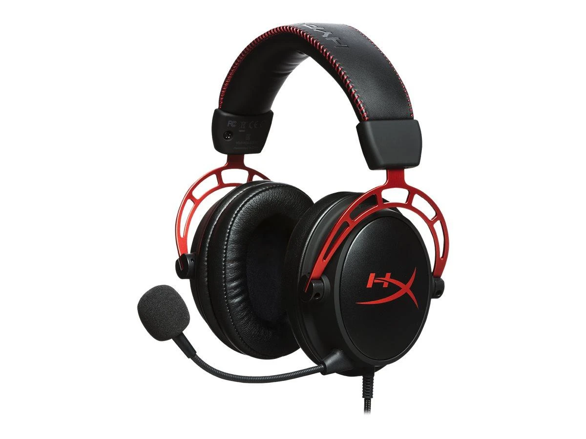 Žaidimų ausinės HyperX Cloud Alpha, Juodos