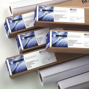 Hewlett Packard (HP) HP padengtas popierius 914mm x 45,7m A0/36" ritinys (98g/m2) šviesus baltas