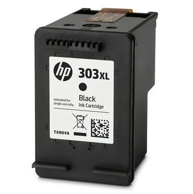 Hewlett Packard (HP) HP 303XL didelės talpos juodo rašalo kasetė, 600 puslapių, skirta HP ENVY Photo 6230, 7130, 7134, 7830 spausdintuvams