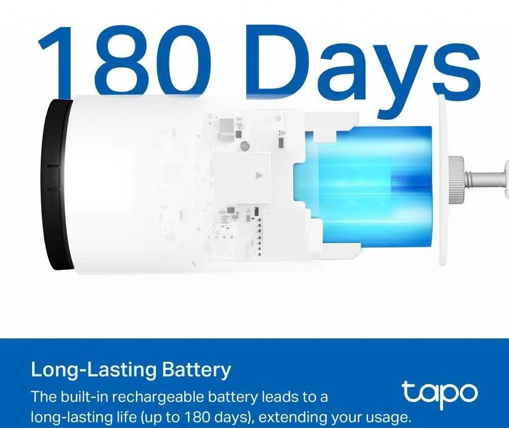 Išmanioji bevielė vidaus/lauko saugumo kamera TP-LINK Tapo C410
