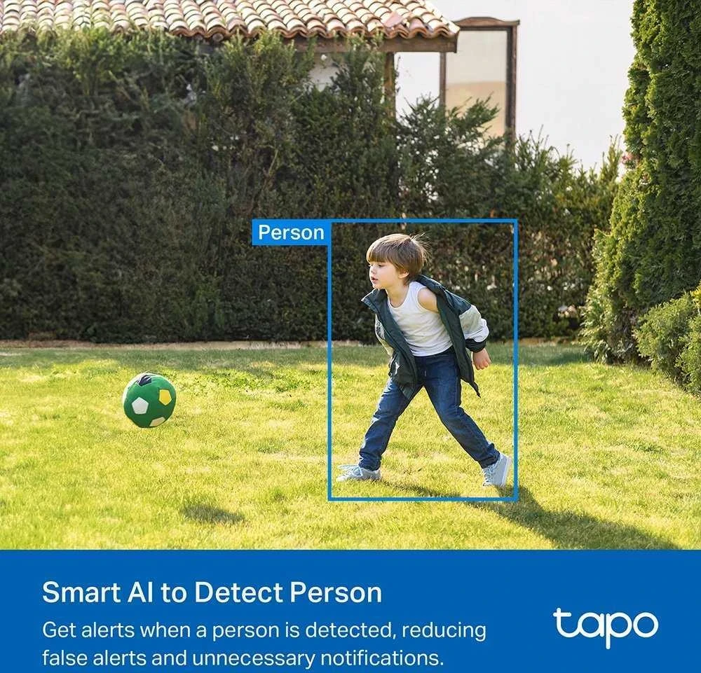 Išmanioji bevielė vidaus/lauko saugumo kamera TP-LINK Tapo C410