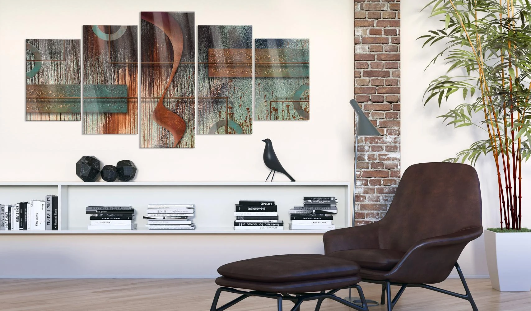 Artgeist Akrilo stiklo paveikslas - Abstract Melody