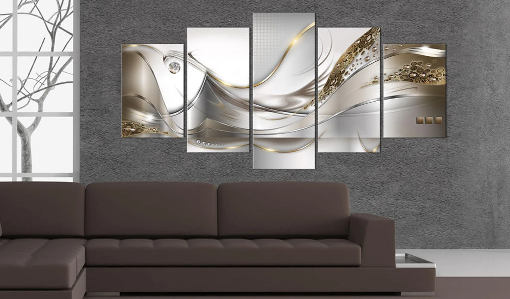 Artgeist Akrilo stiklo paveikslas - Golden Flight