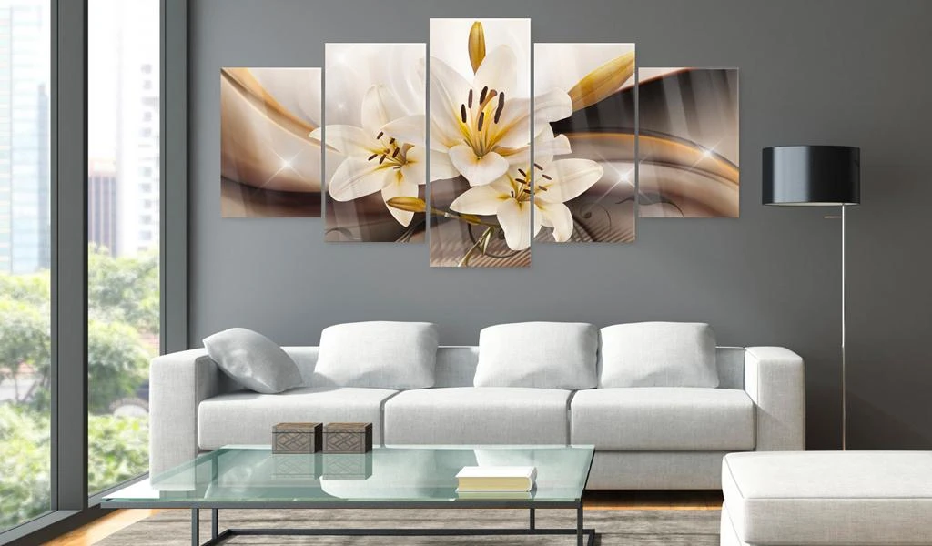 Artgeist Akrilo stiklo paveikslas - Shiny Lily