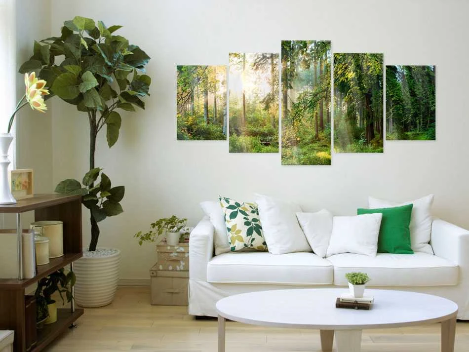 Artgeist Akrilo stiklo paveikslas - Žalias Sanctuary