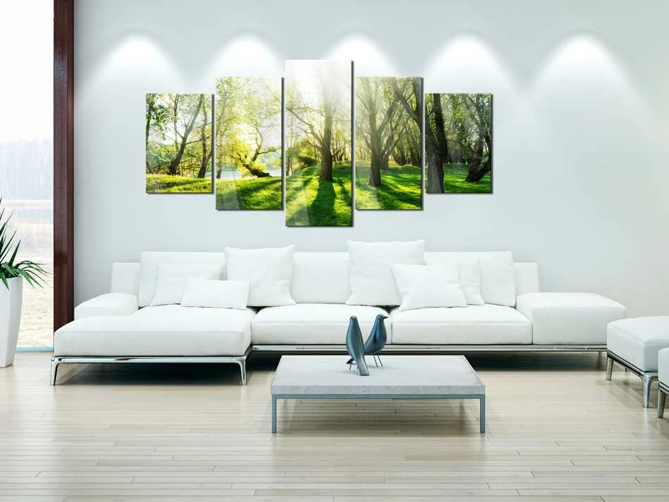 Artgeist Akrilo stiklo paveikslas - Žalias Glade