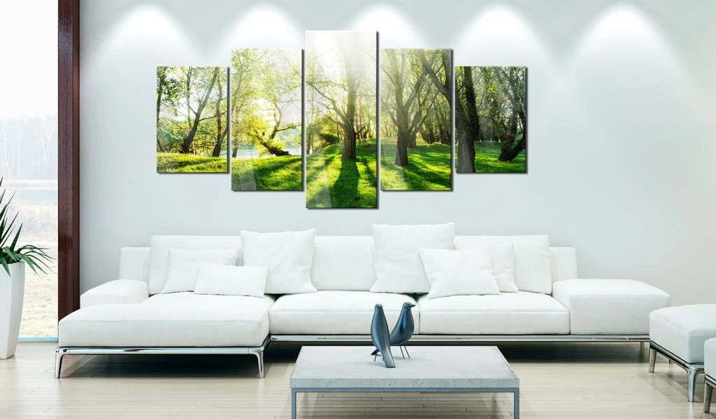 Artgeist Akrilo stiklo paveikslas - Žalias Glade