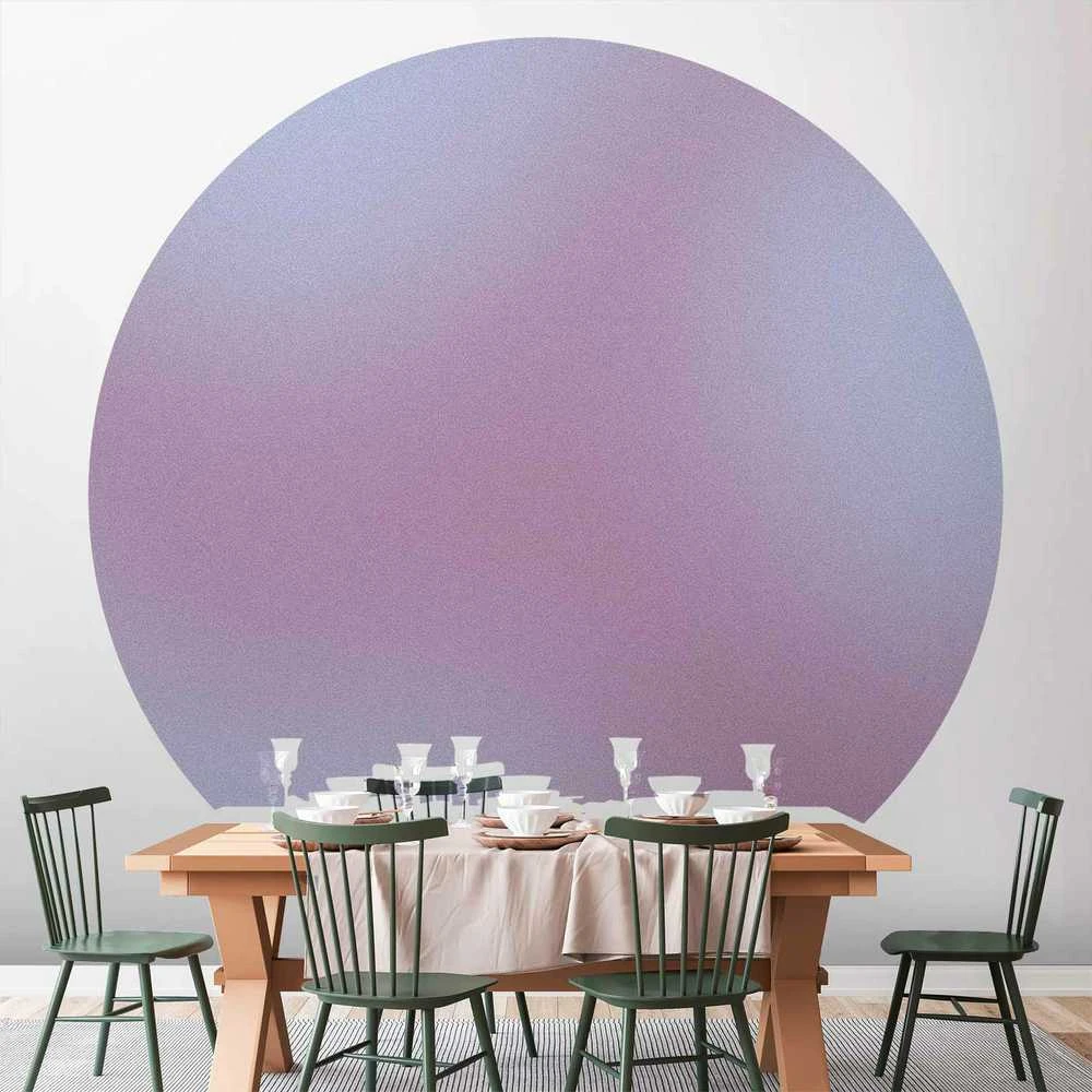 Artgeist Apvalus fototapetas - Complex gradient – gradient composition in nostalgic colours