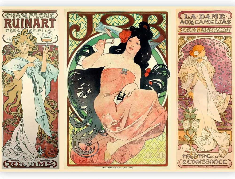 Artgeist Fototapetas - Alphonse Mucha. Women's