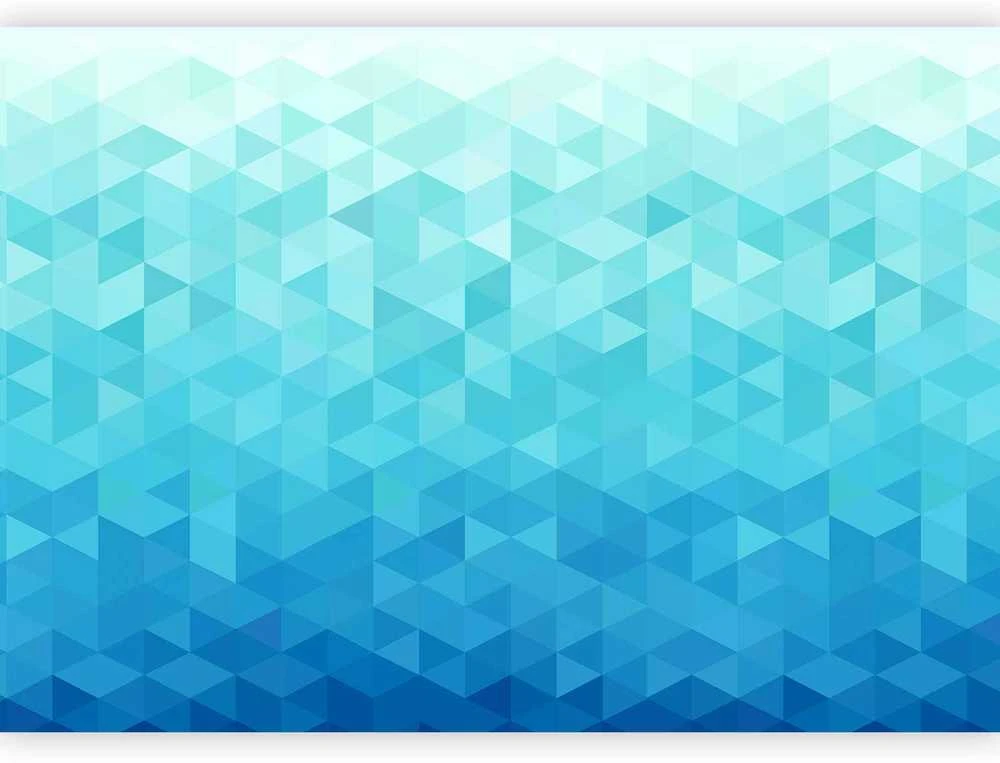 Artgeist Fototapetas - Azure pixel