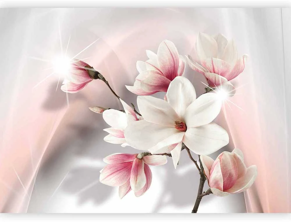 Artgeist Fototapetas - Baltas magnolias