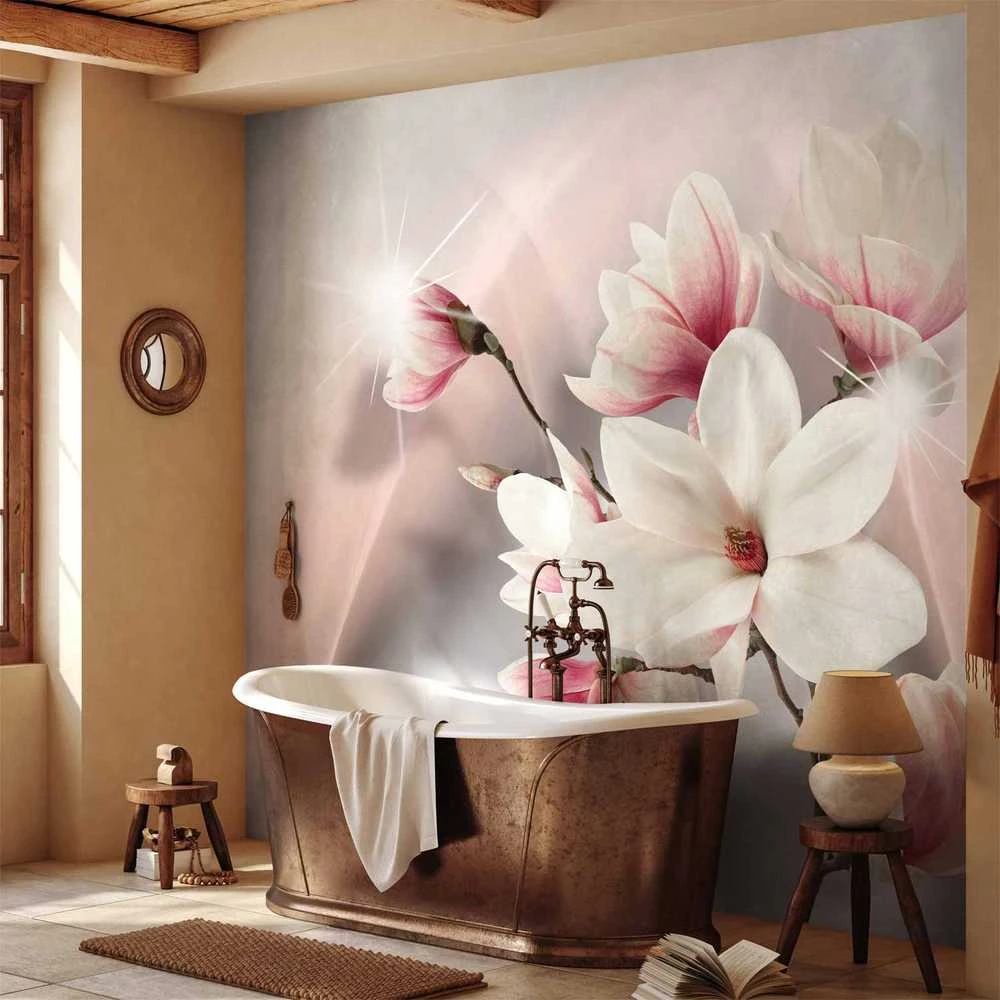 Artgeist Fototapetas - Baltas magnolias