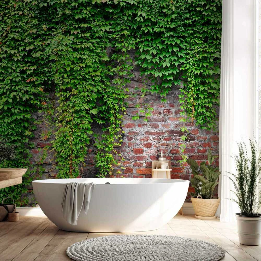 Artgeist Fototapetas - Brick and ivy