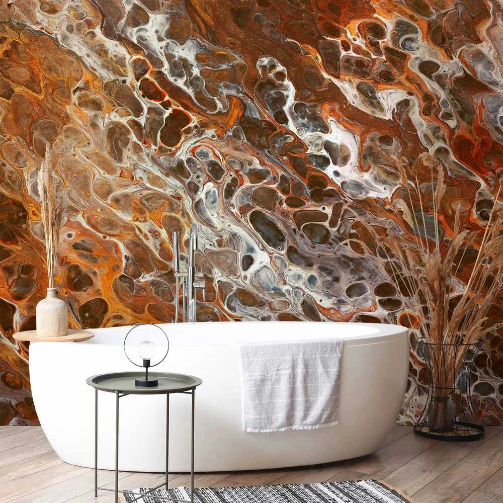 Artgeist Fototapetas - Brown Craters