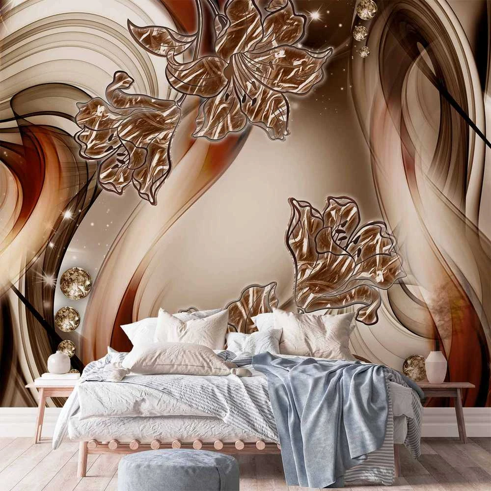 Artgeist Fototapetas - Brown Symphony