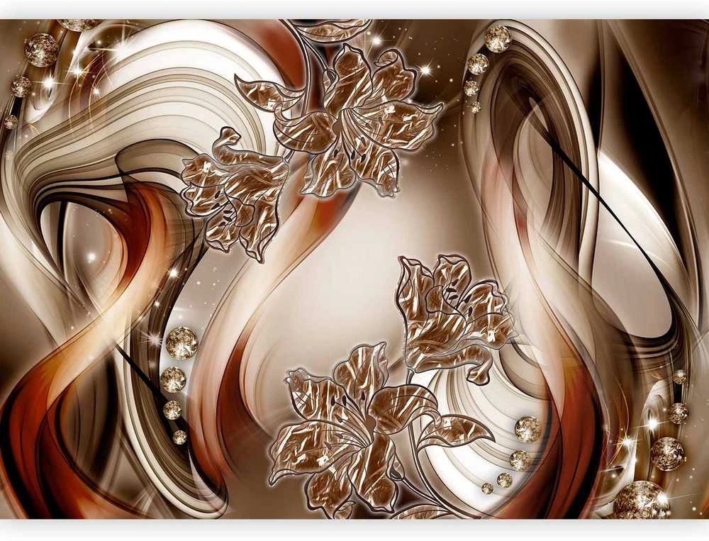 Artgeist Fototapetas - Brown Symphony