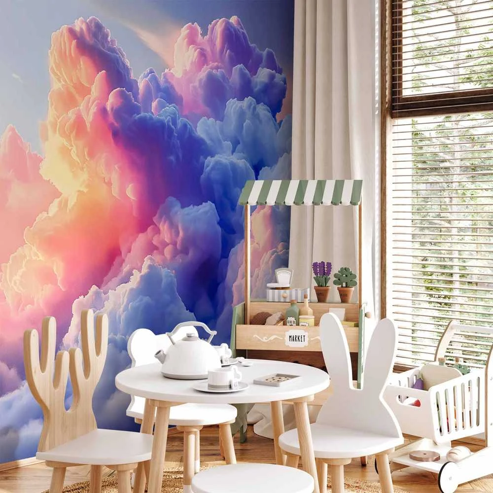 Artgeist Fototapetas - Clouds Like Painted: Artistic Brushes of Dawn Painting the Sky