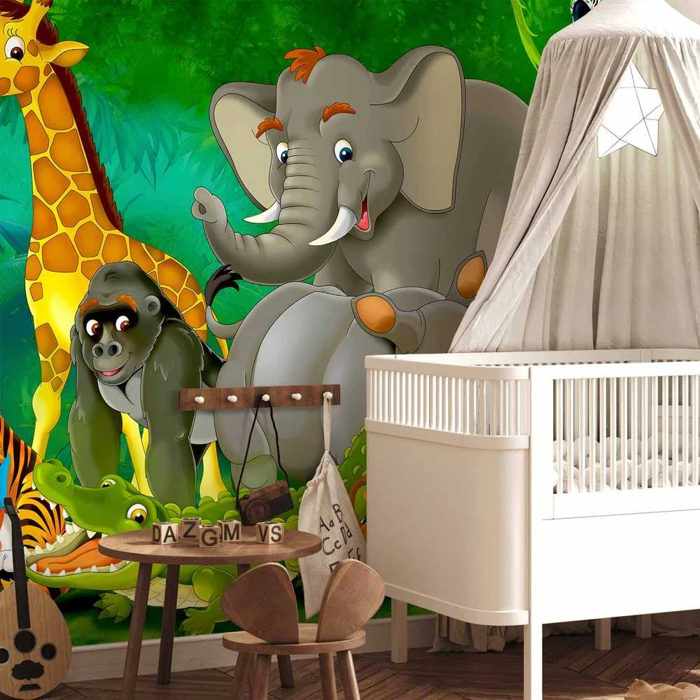 Artgeist Fototapetas - Colourful Safari