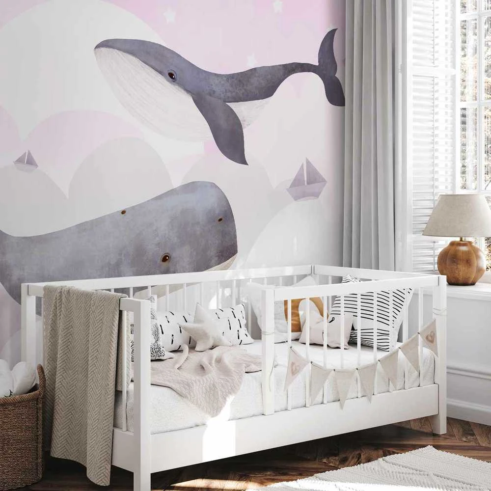 Artgeist Fototapetas - Dream Of Whales - Second Variant