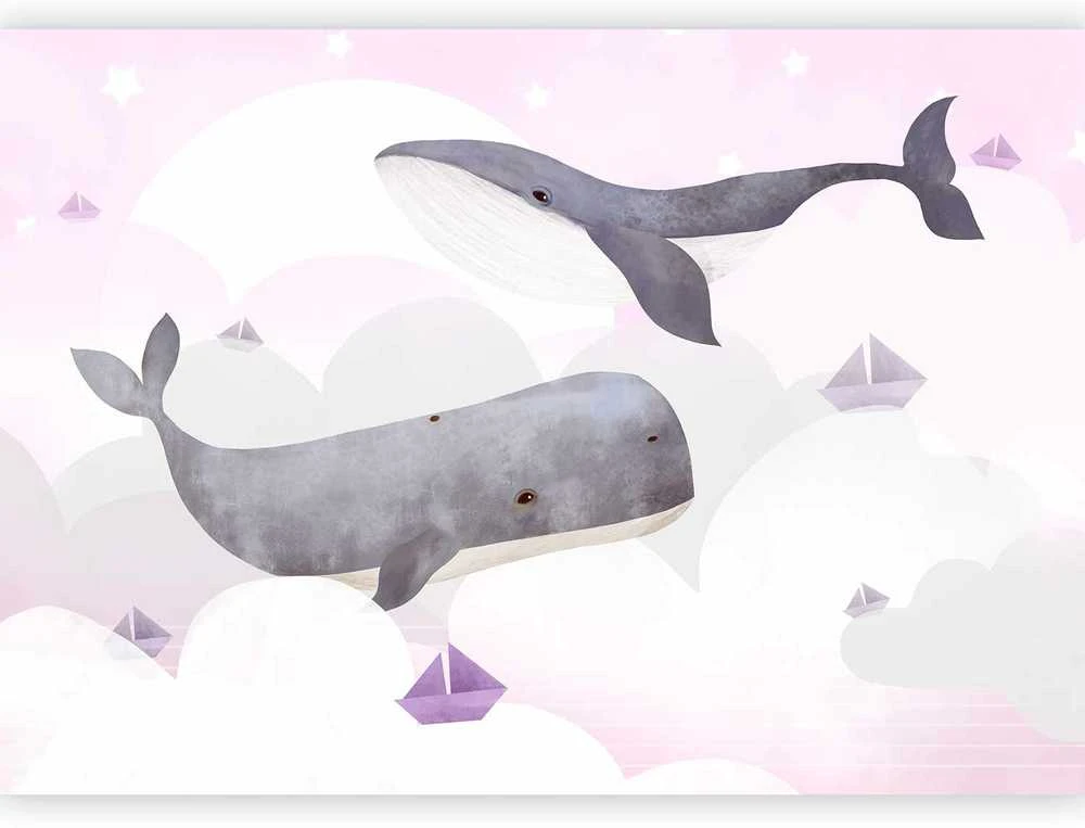Artgeist Fototapetas - Dream Of Whales - Second Variant