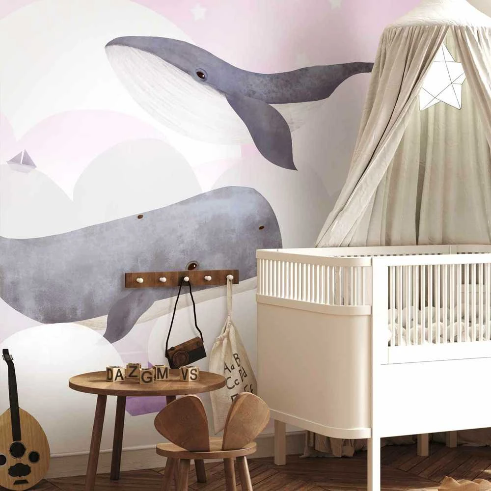 Artgeist Fototapetas - Dream Of Whales - Second Variant