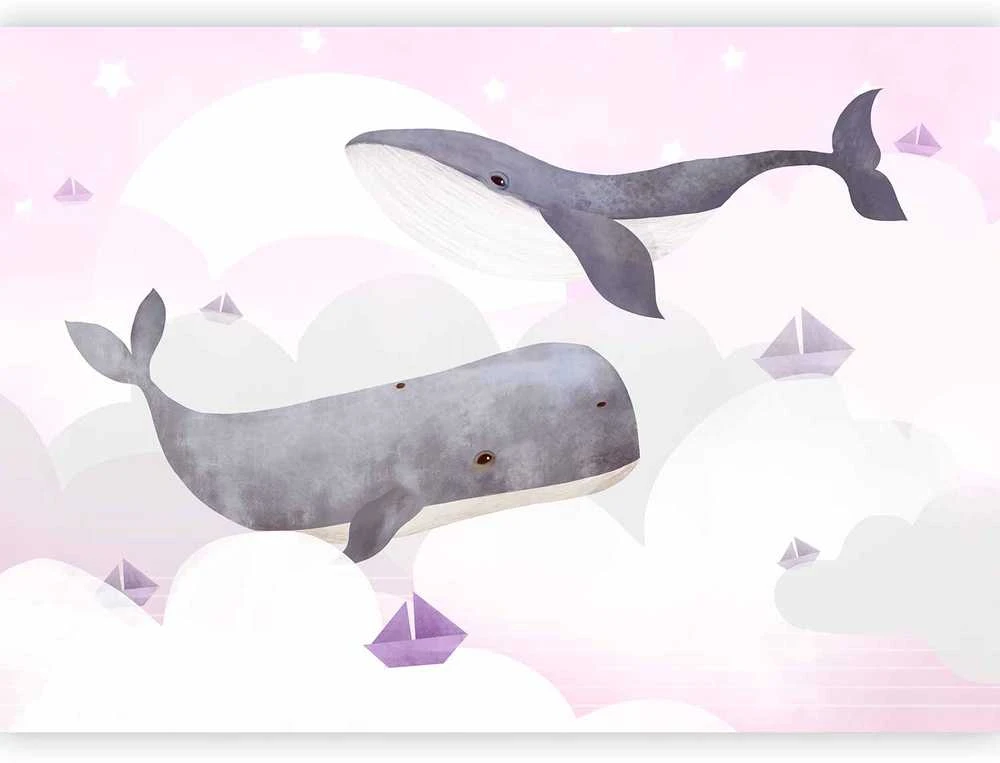 Artgeist Fototapetas - Dream Of Whales - Second Variant