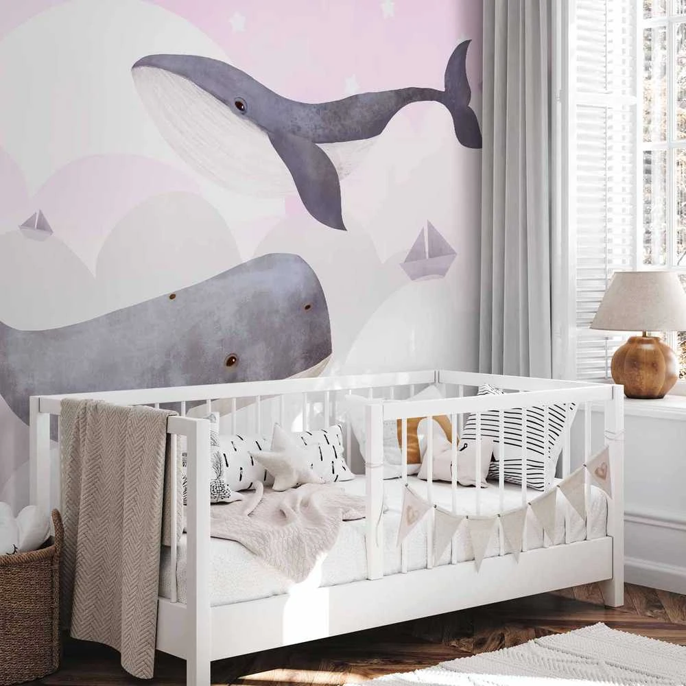 Artgeist Fototapetas - Dream Of Whales - Second Variant