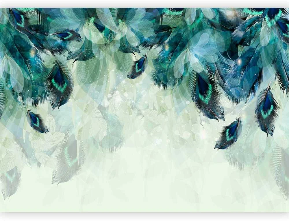 Artgeist Fototapetas - Emerald Feathers