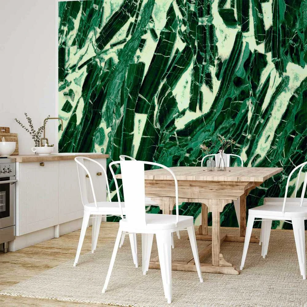 Artgeist Fototapetas - Emerald Marble