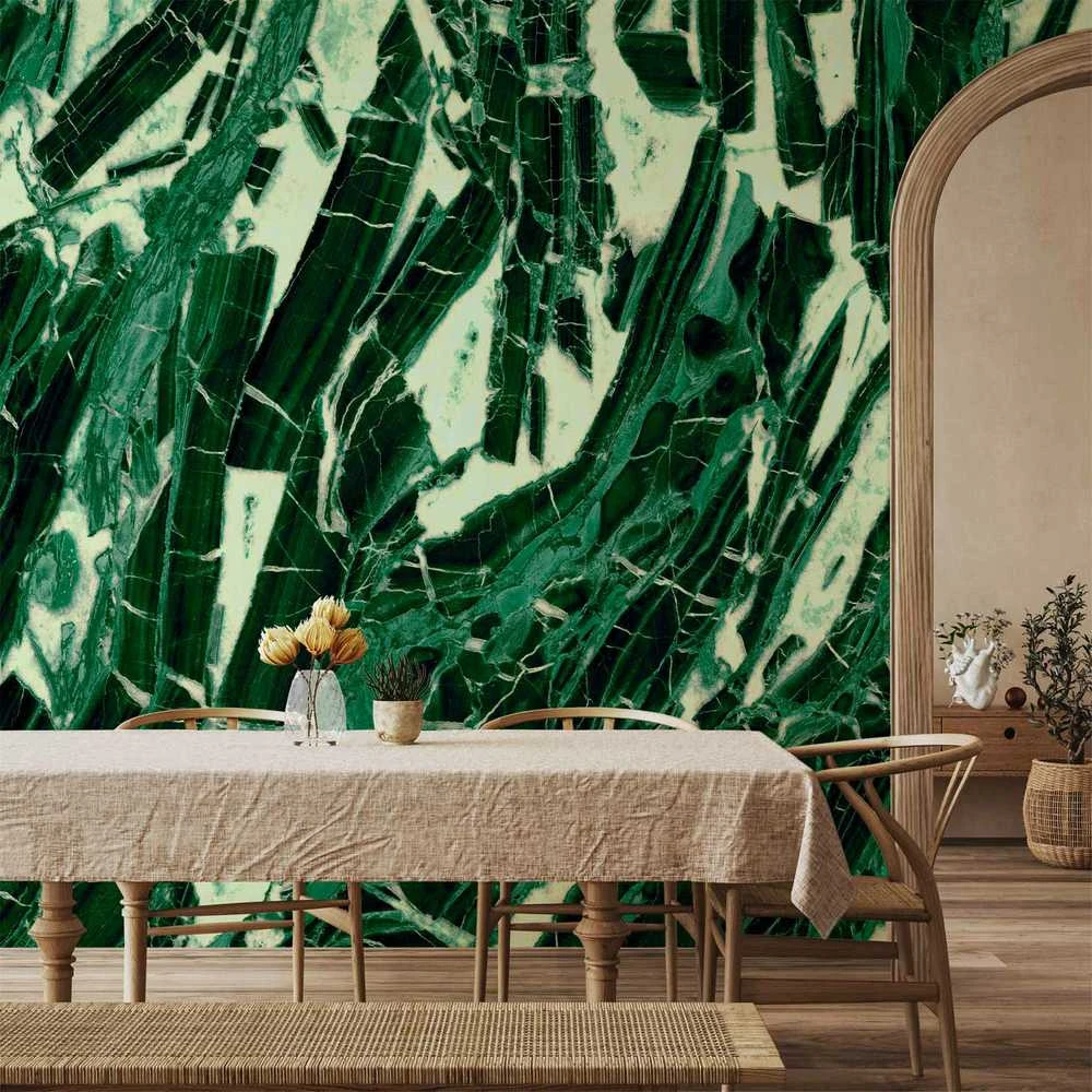 Artgeist Fototapetas - Emerald Marble