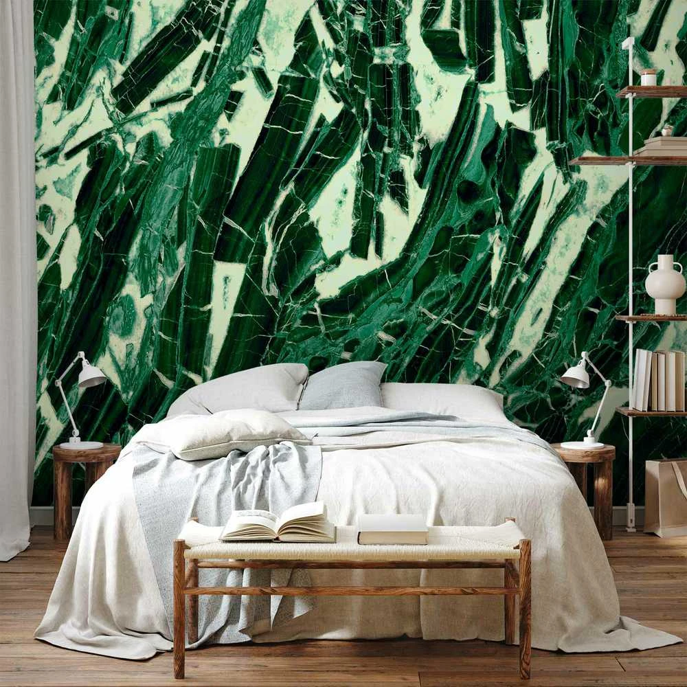 Artgeist Fototapetas - Emerald Marble