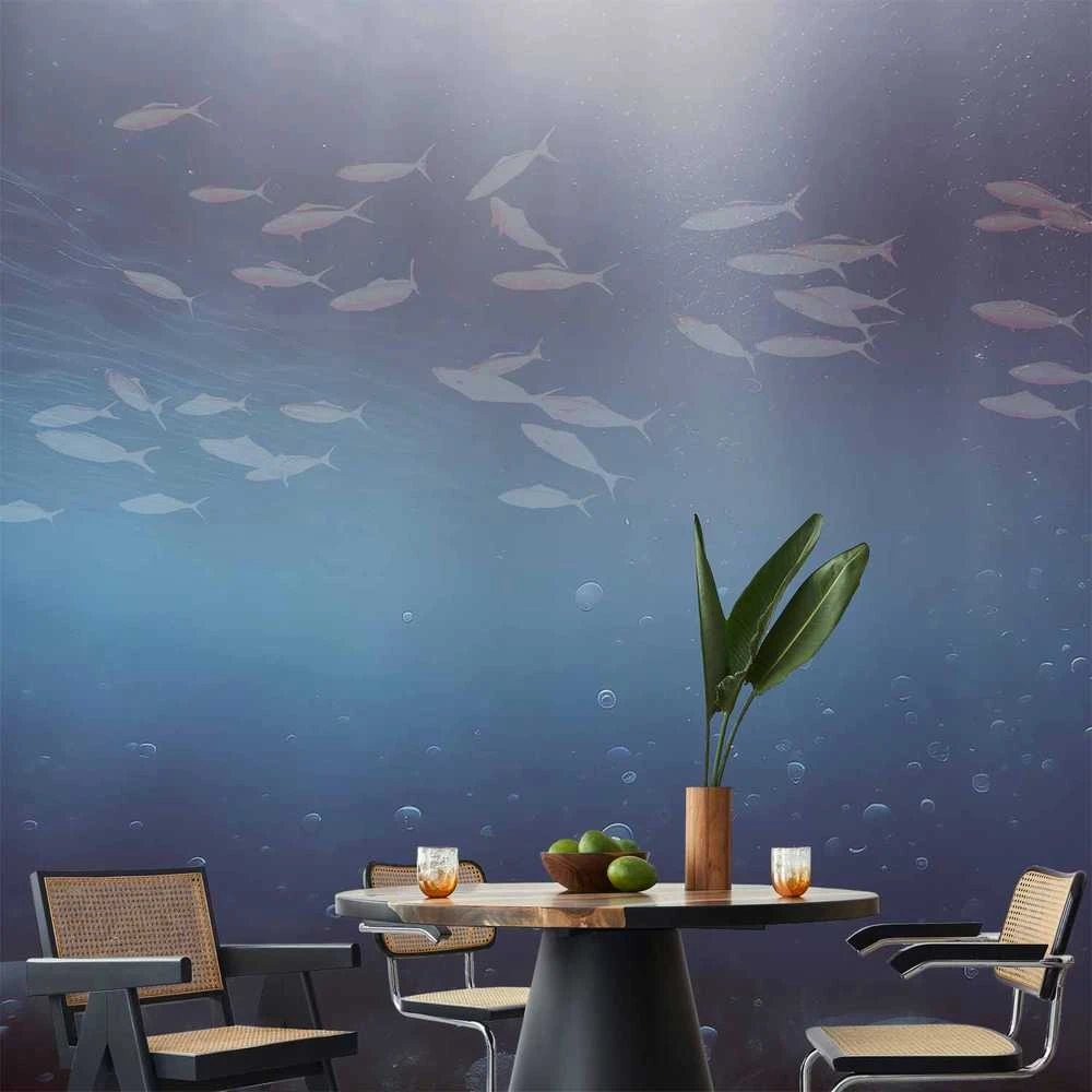 Artgeist Fototapetas - Fish in the depths