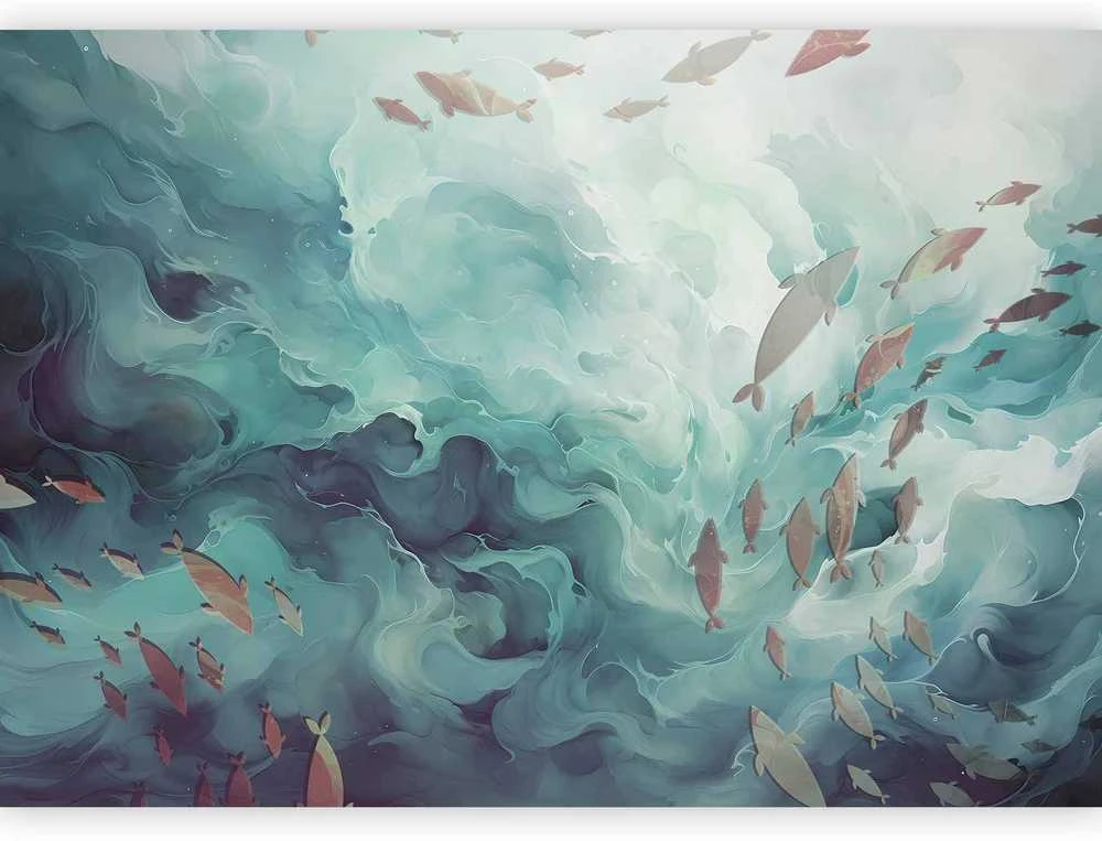 Artgeist Fototapetas - Fish in the ocean