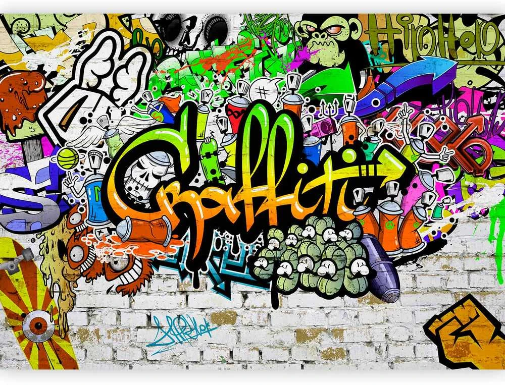 Artgeist Fototapetas - Graffiti on the Wall