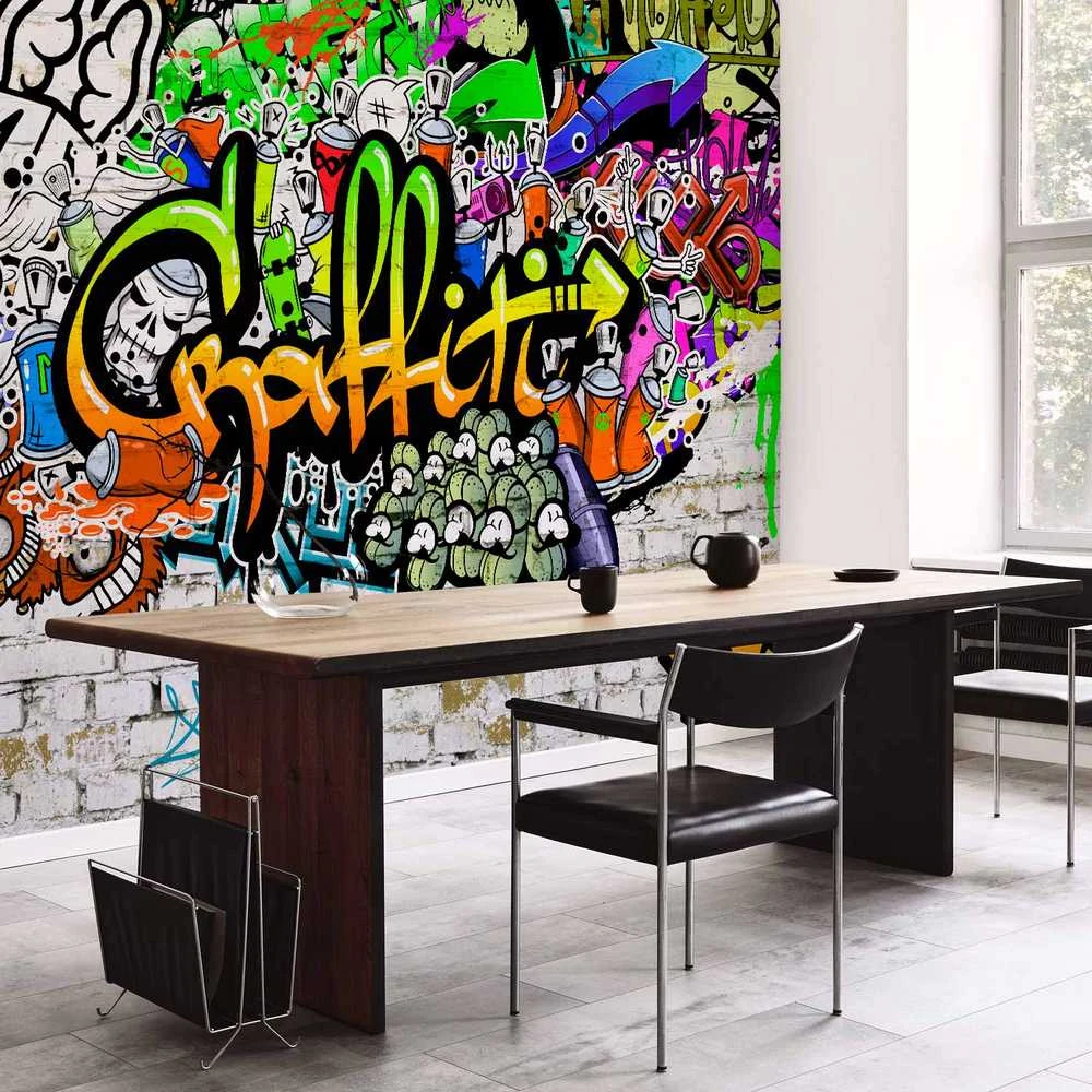 Artgeist Fototapetas - Graffiti on the Wall