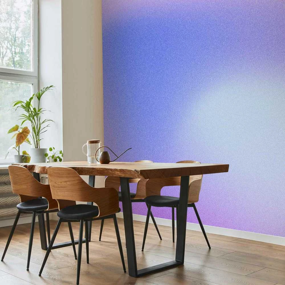 Artgeist Fototapetas - Heather Mist - Delicate Gradient Comprising Various Shades of Violet