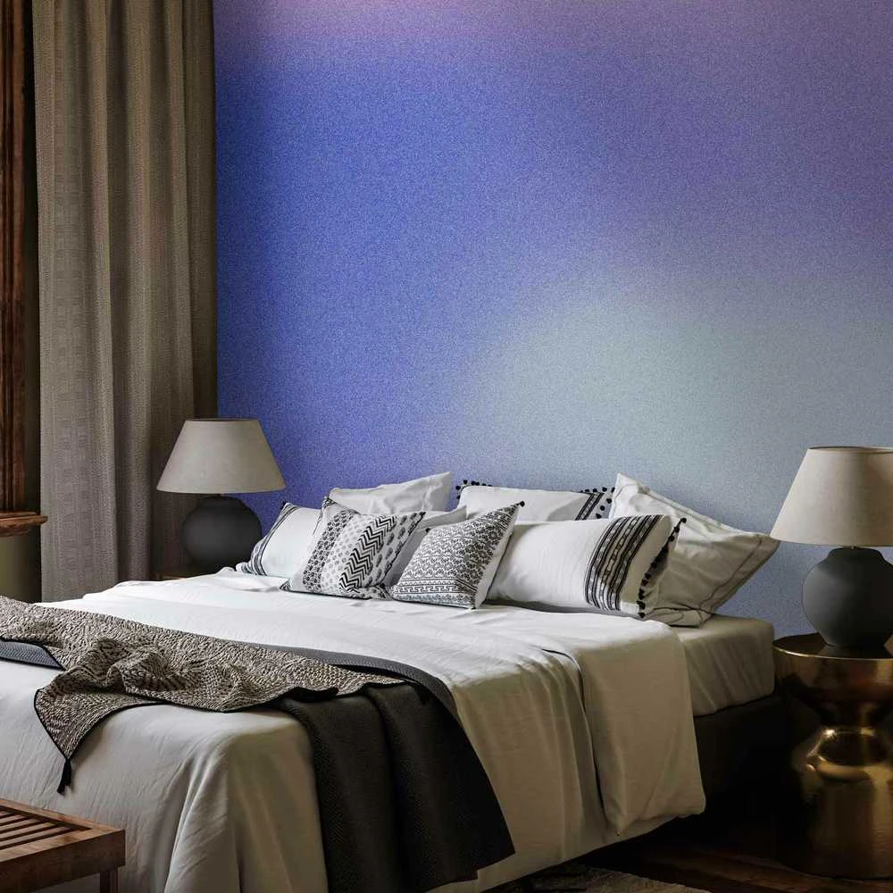 Artgeist Fototapetas - Heather Mist - Delicate Gradient Comprising Various Shades of Violet