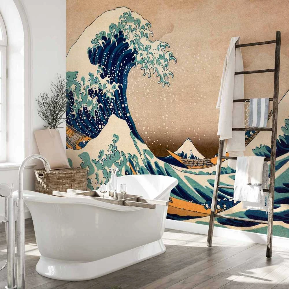 Artgeist Fototapetas - Hokusai: The Great Wave off Kanagawa (Reproduction)