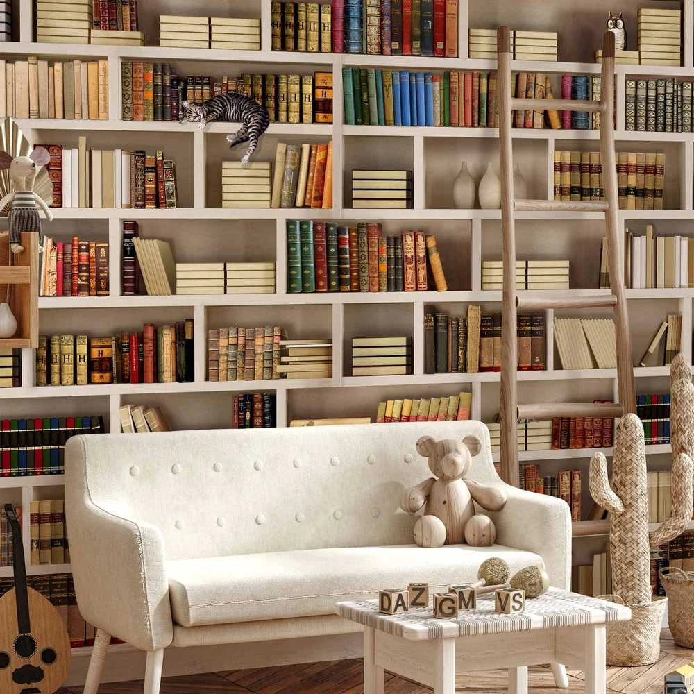 Artgeist Fototapetas - Home library