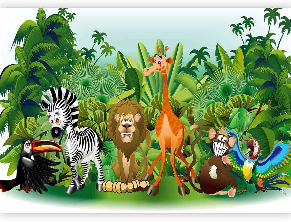 Artgeist Fototapetas - Jungle Animals