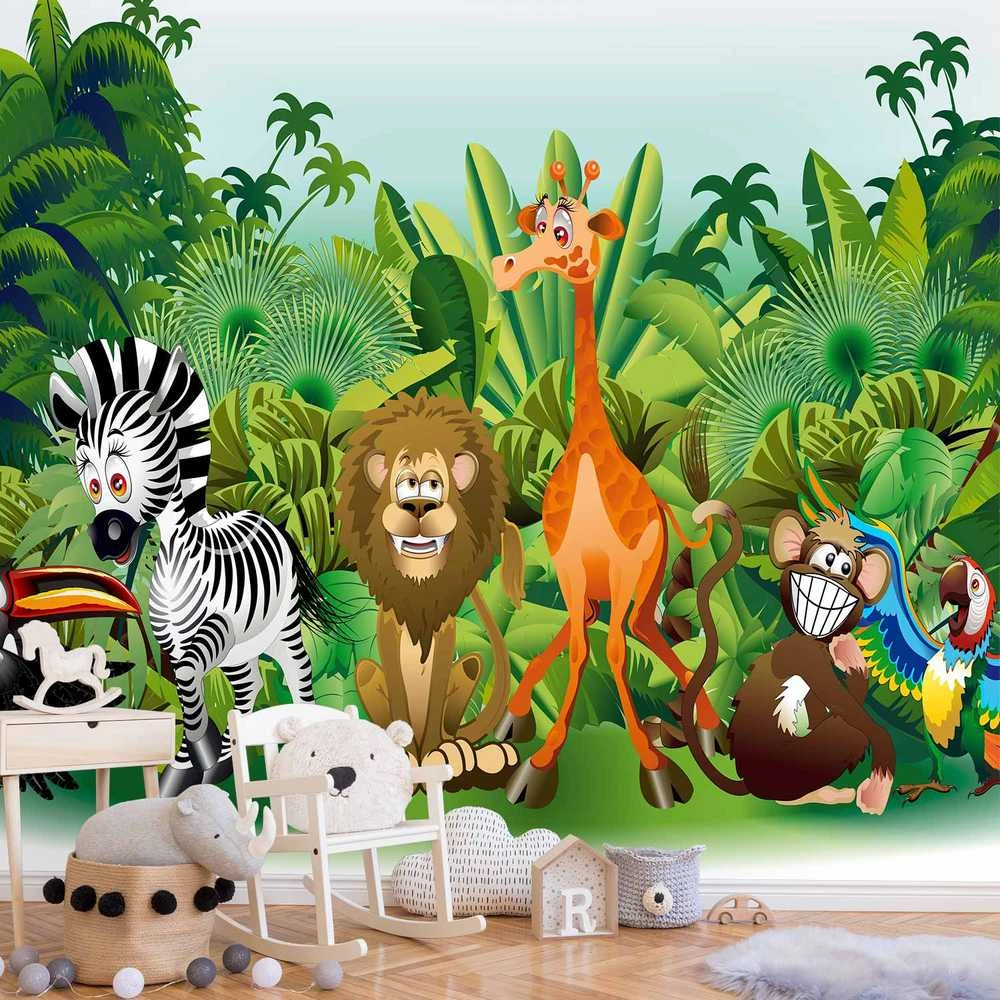 Artgeist Fototapetas - Jungle Animals