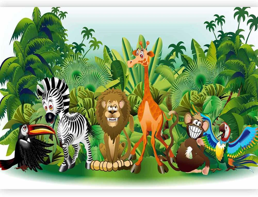 Artgeist Fototapetas - Jungle Animals