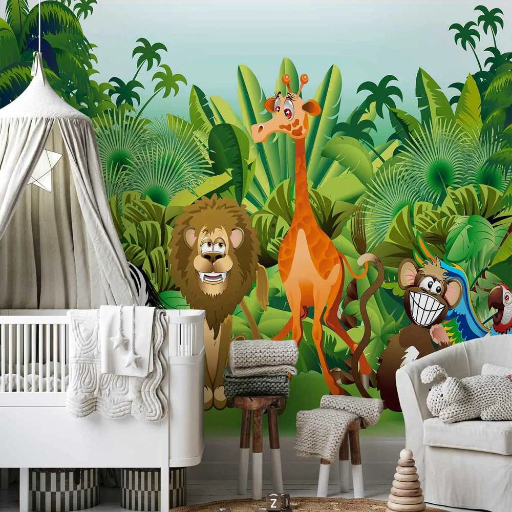 Artgeist Fototapetas - Jungle Animals