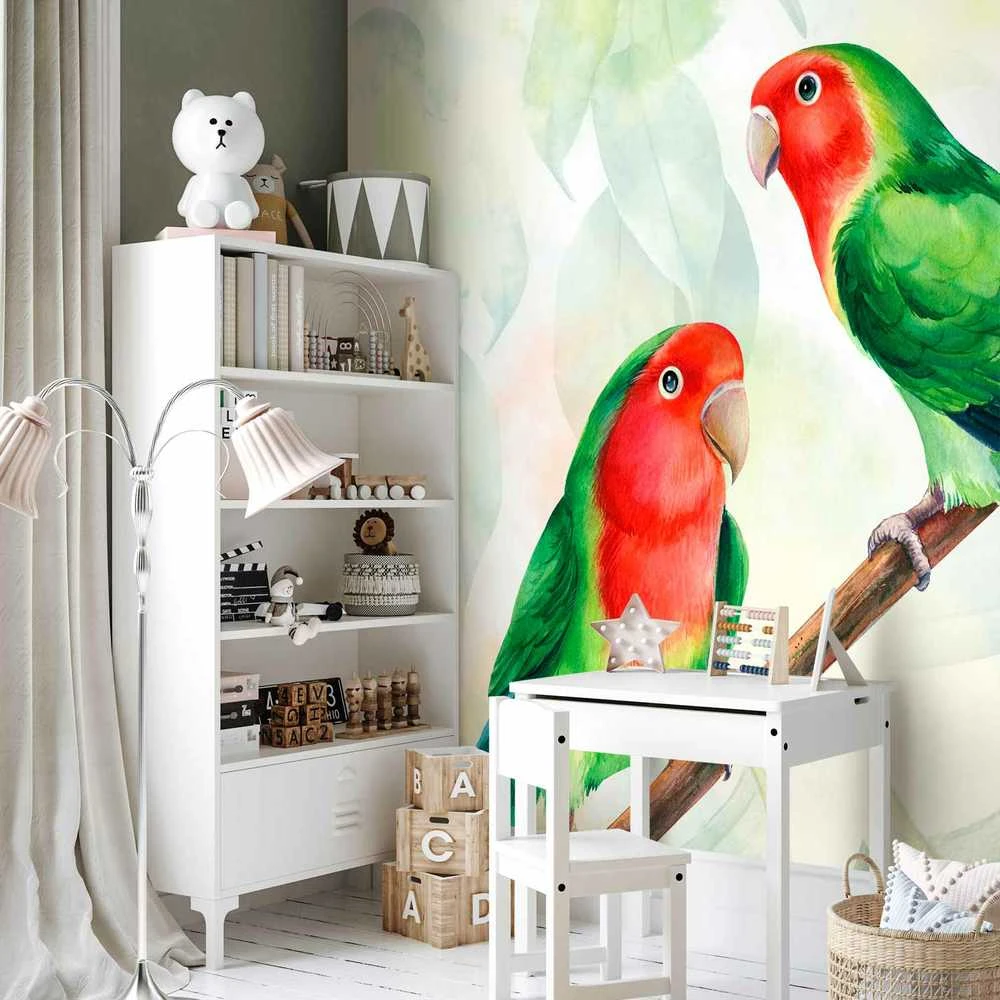 Artgeist Fototapetas - Lovebirds