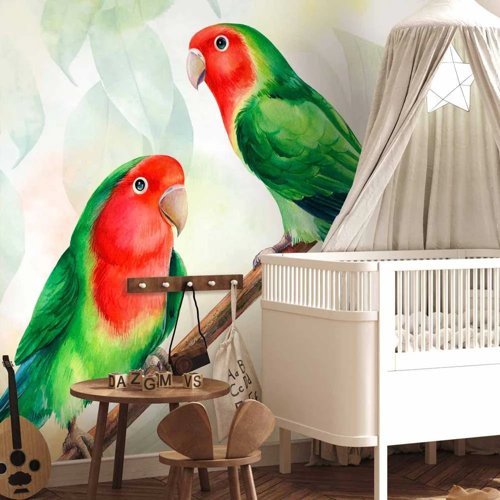 Artgeist Fototapetas - Lovebirds
